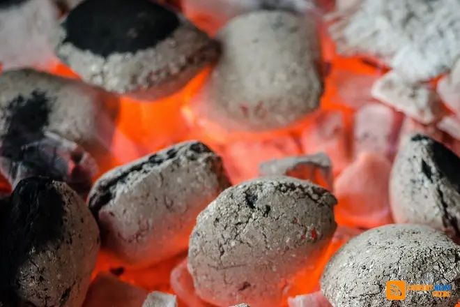 BBQ Coals Hot