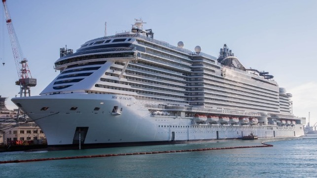 MSC Seascape Become 21st Vessel to Join MSC Cruises Fleet