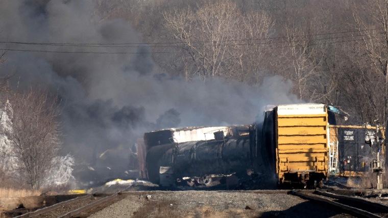 Ohio derailment: What chemicals spilled, and how could they affect residents?