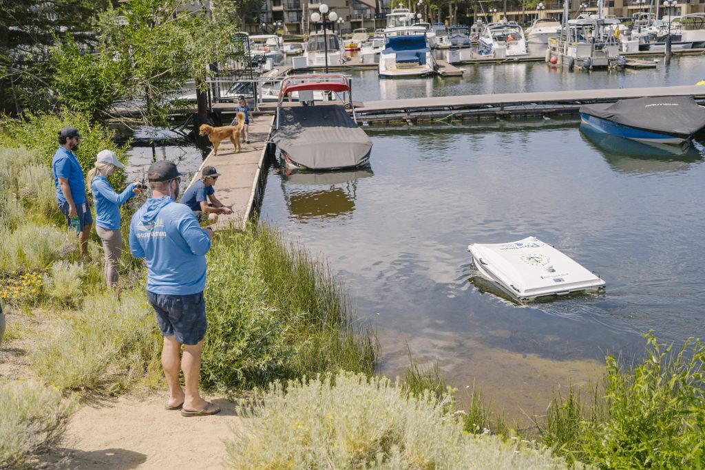 New aquatic robot cleans Lake Tahoe's waters